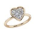 The Framed Heart Bezel Ring| Velmé