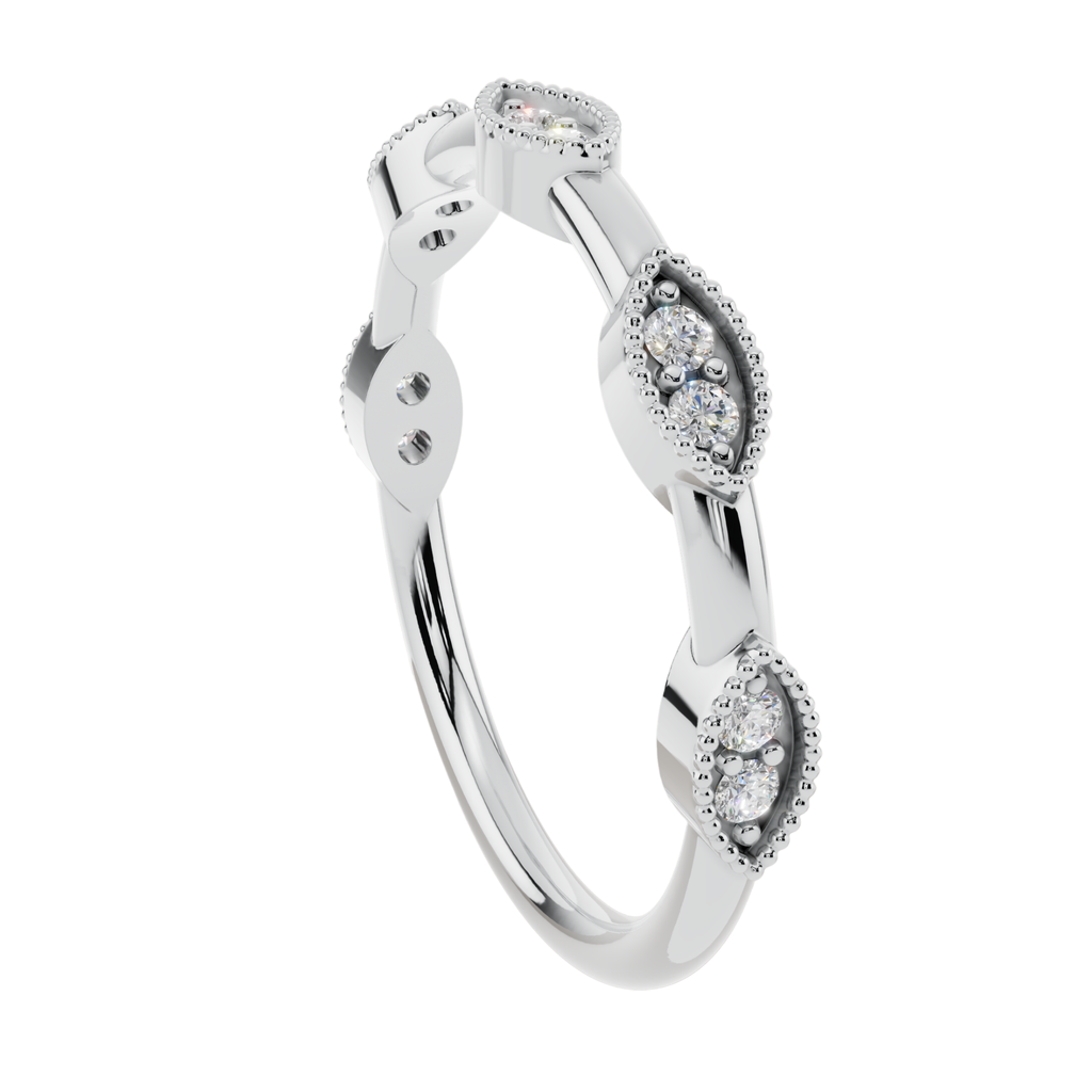 Astera Marquise Light Ring | 925 Sterling Silver | Velmé