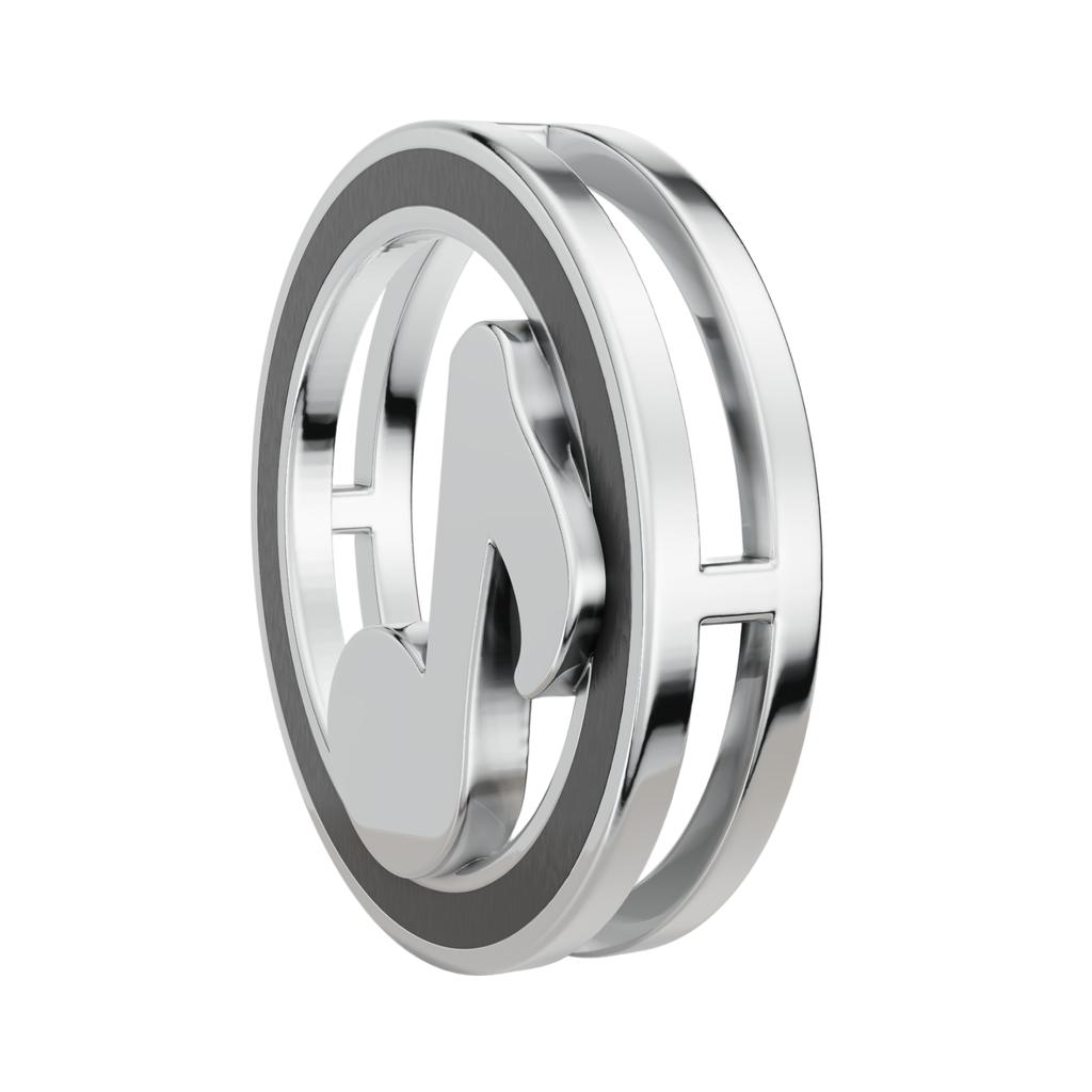 Musical Note Rakhi Pendant | 925 Silver Convertible Rakhi