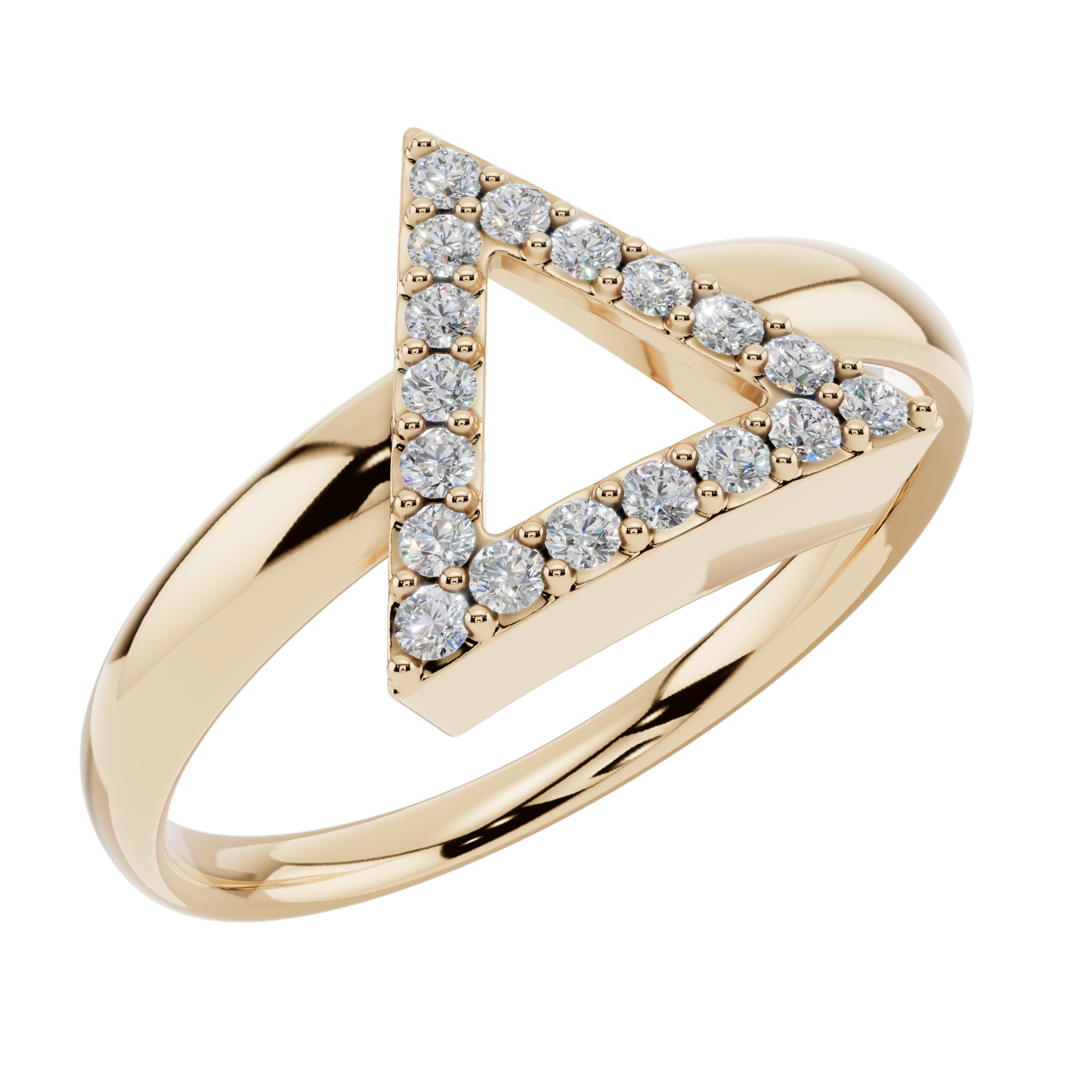 The Apex Triangle 925 Silver Ring | Velmé
