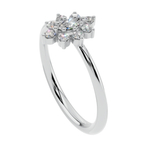 Bloom Halo Minimal Ring| 925 Sterling Silver | Velmé