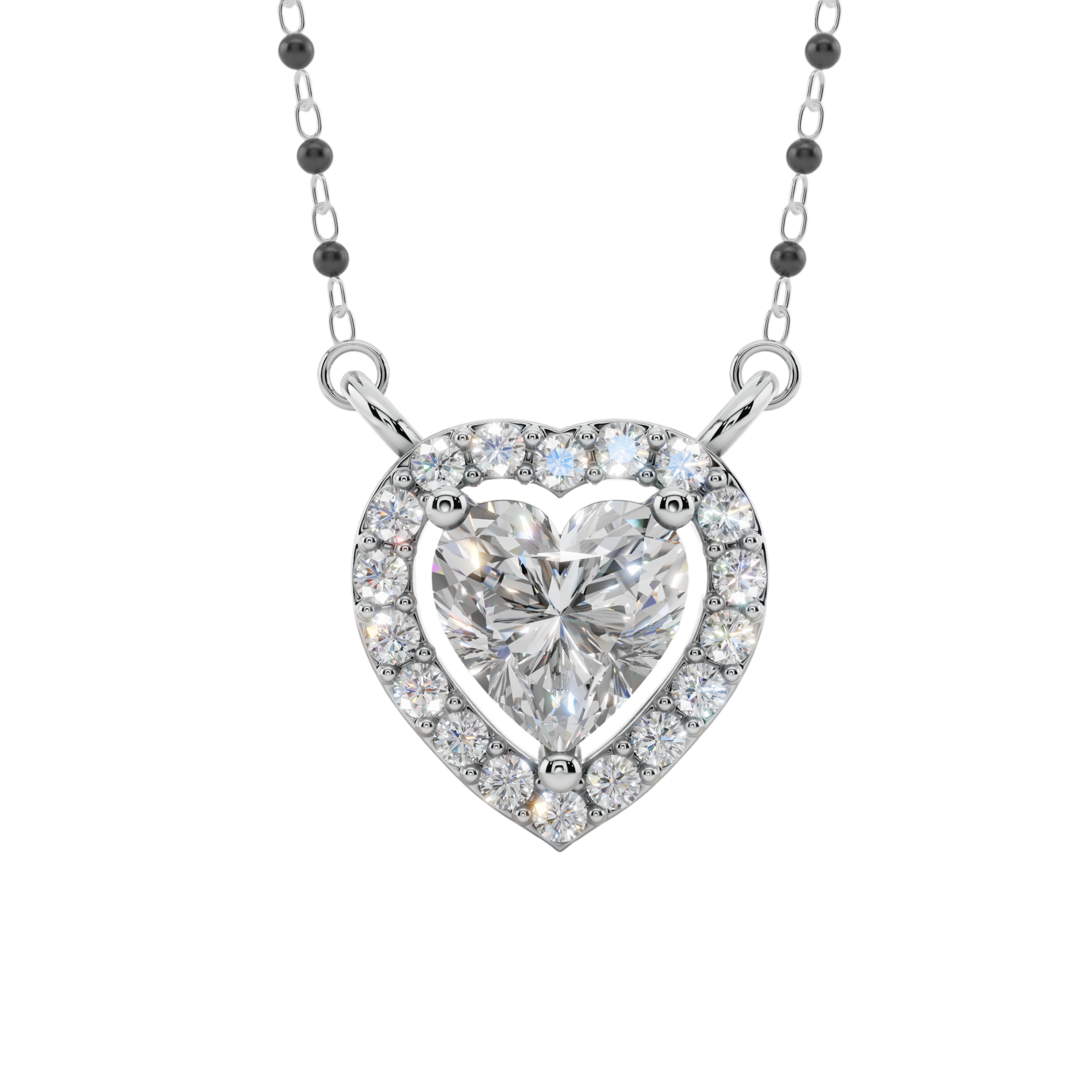 Eternal Heart 925 Silver Mangalsutra | Velmé