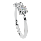 Linear Baguette Light Ring | 925 Sterling Silver | Velmé
