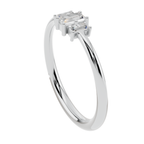 Trio Baguette Light Ring | 925 Sterling Silver | Velmé