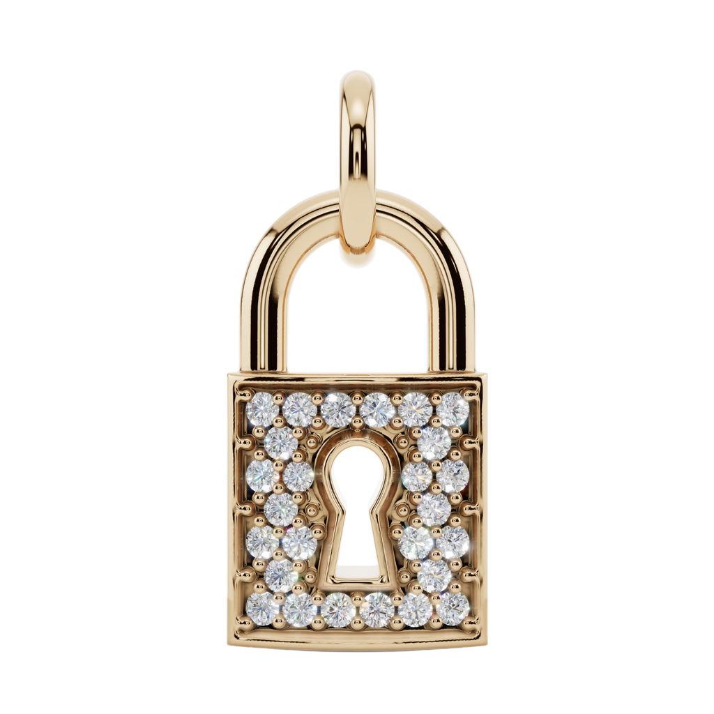 The Keepsake Lock 925 Silver Necklace | Velmé