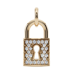 The Keepsake Lock 925 Silver Necklace | Velmé