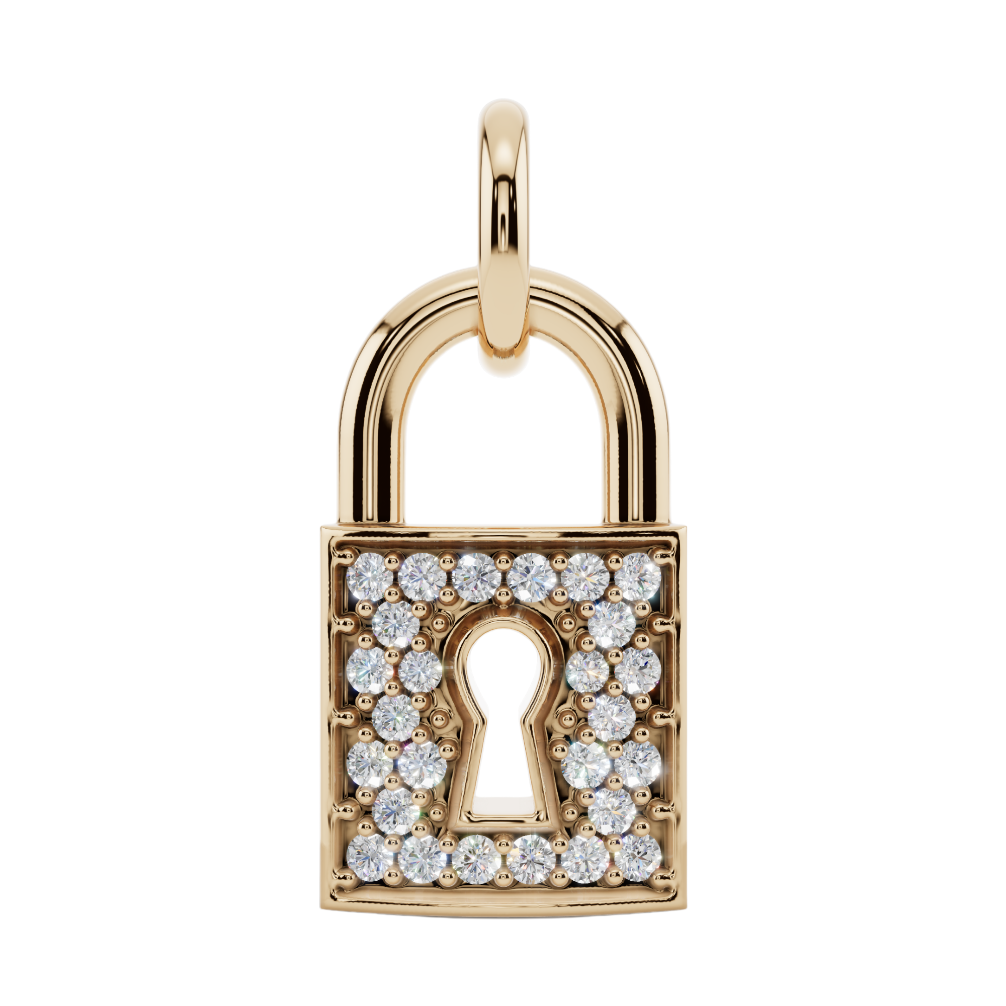 The Keepsake Lock 925 Silver Necklace | Velmé