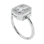 Elara Emerald Light Ring | 925 Sterling Silver | Velmé