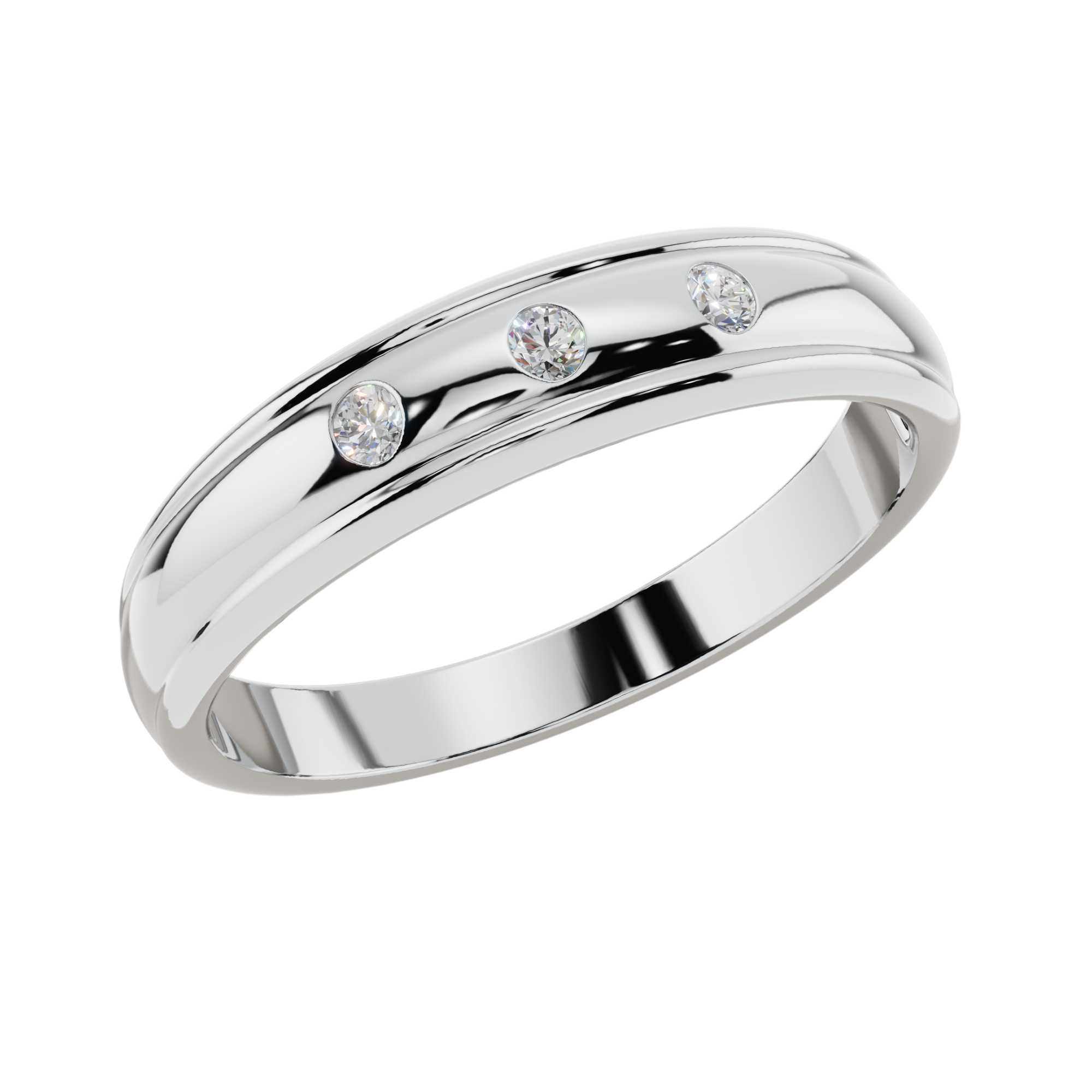 Trinity Stone Men’s 925 Silver Ring | Velmé