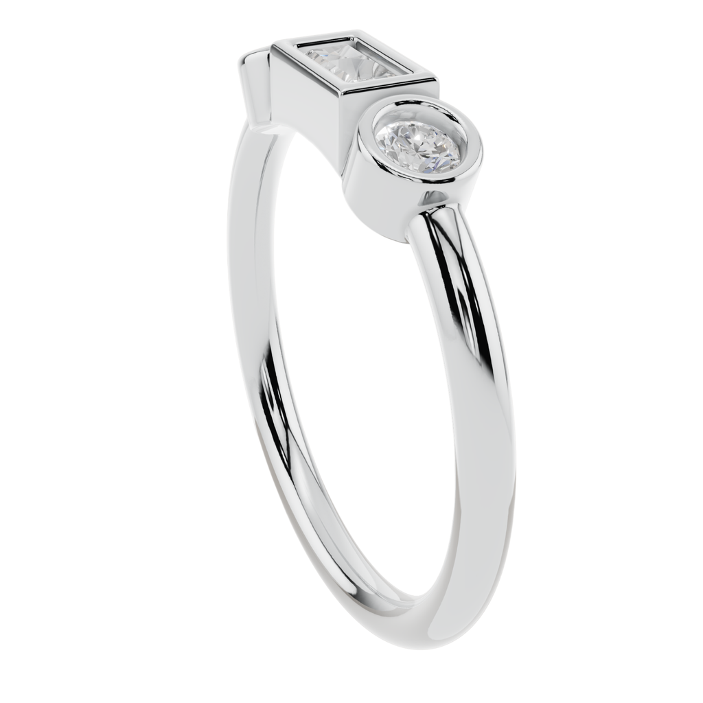 Aria Trio Light Ring | 925 Sterling Silver | Velmé