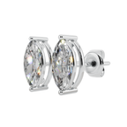 Elegant Marquise Solitaire 925 Silver Studs | Velmé