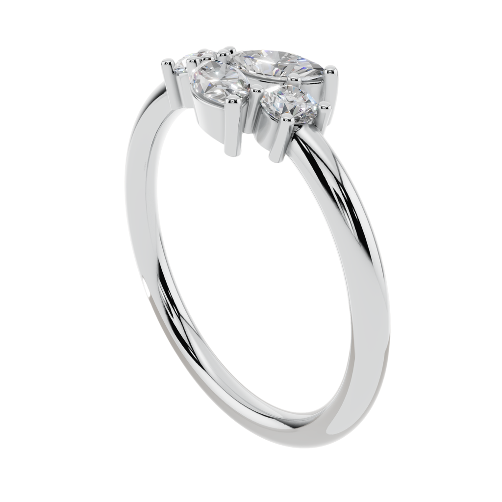 Fleur Light Ring | 925 Sterling Silver | Velmé