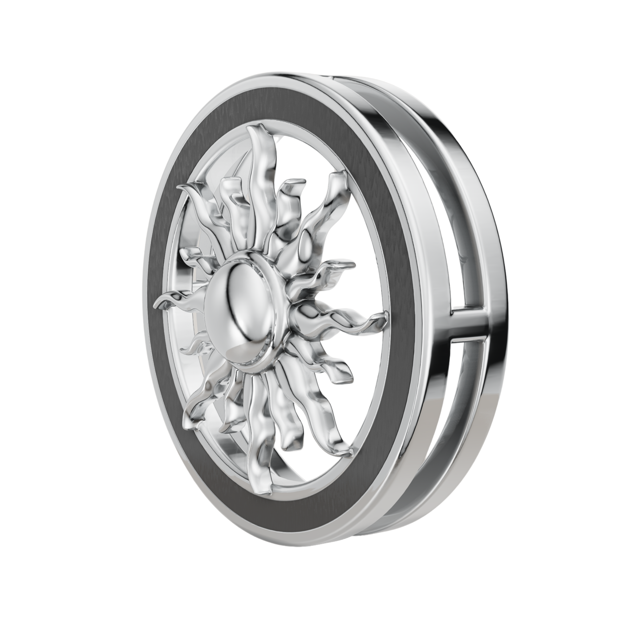 Radiant Sun Rakhi Pendant | 925 Silver Convertible Rakhi