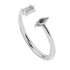 Harmony Open Light Ring | 925 Sterling Silver | Velmé