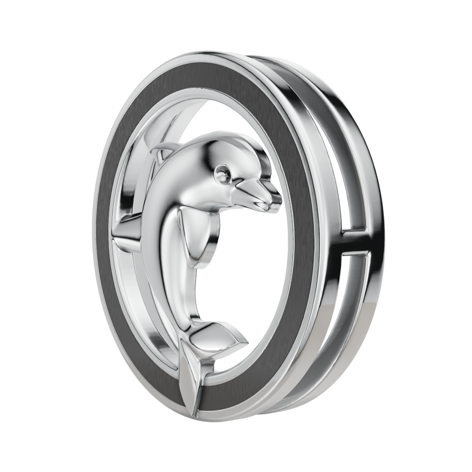 Dolphin Rakhi Pendant | 925 Silver Convertible Rakhi