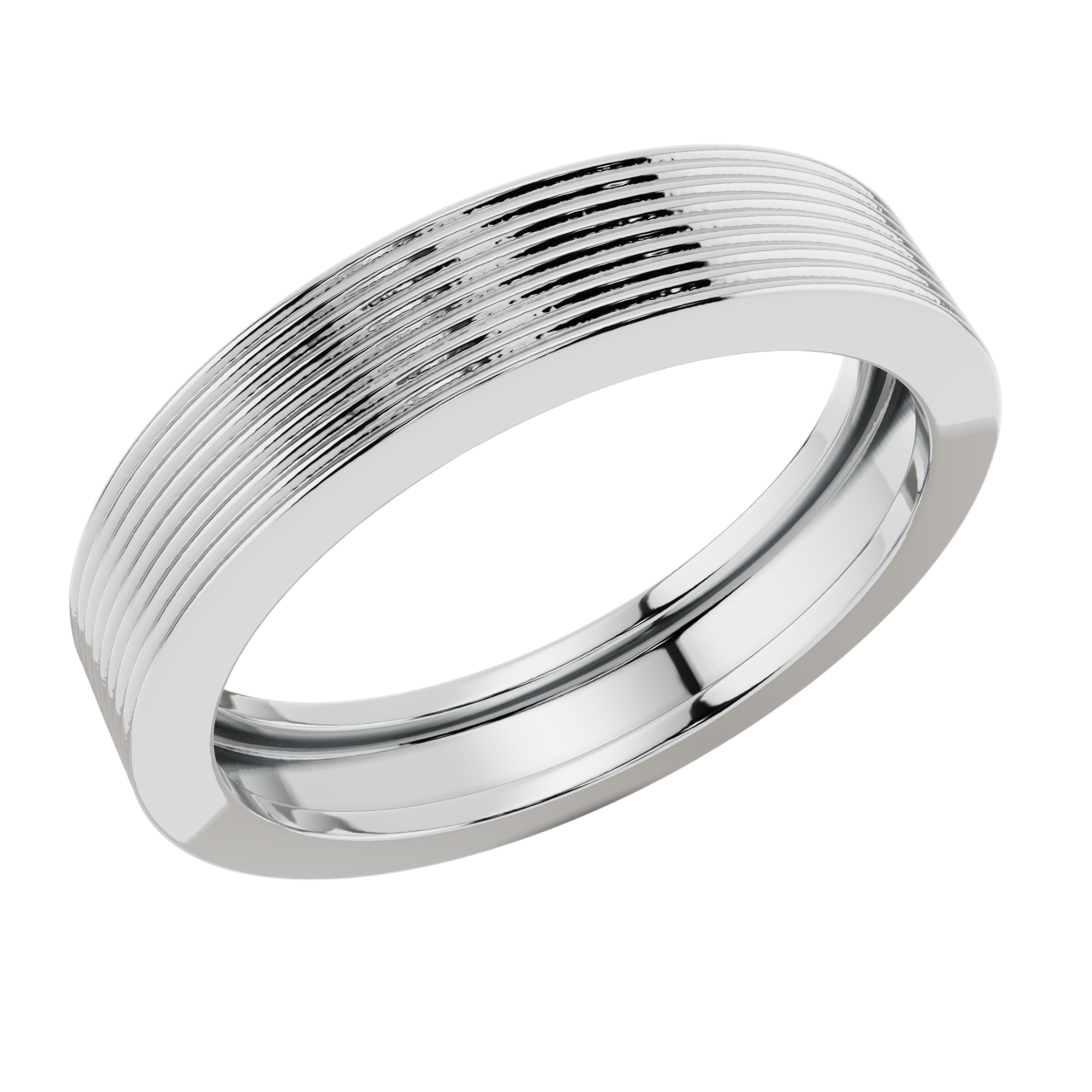 RidgeLine Gold Men’s 925 Silver Ring | Velmé
