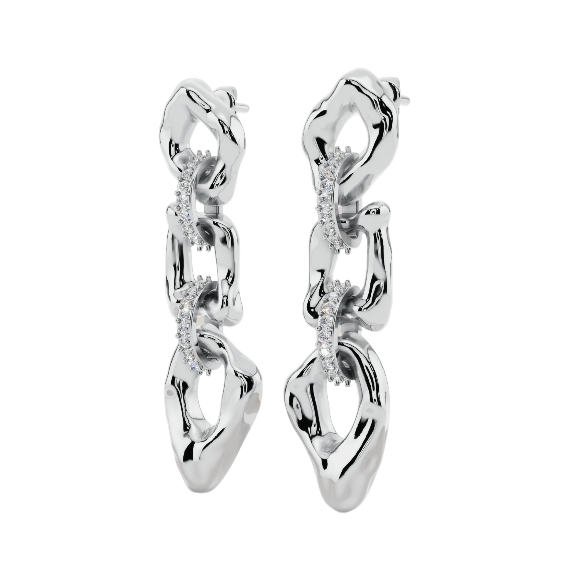 Gilded Link Drops | Fluidé