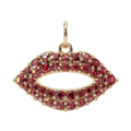 The Crimson Kiss 925 Silver Necklace | Velmé
