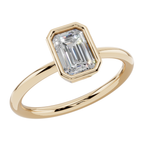 The Emerald Bezel Ring | Velmé