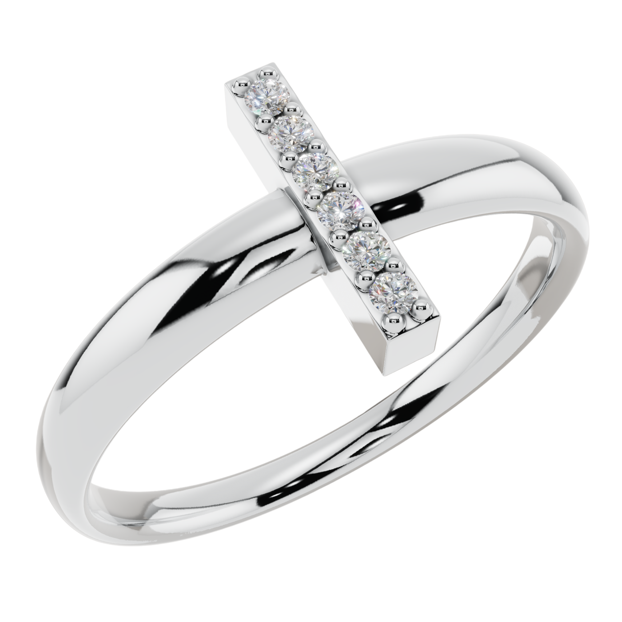 The Linear Path 925 Silver Ring | Velmé