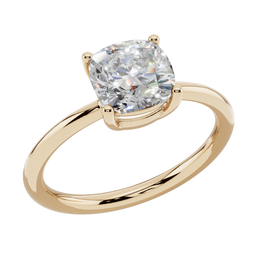 The Signature Cushion Solitaire | Velmé