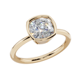 The Cushion Bezel Ring | Velmé