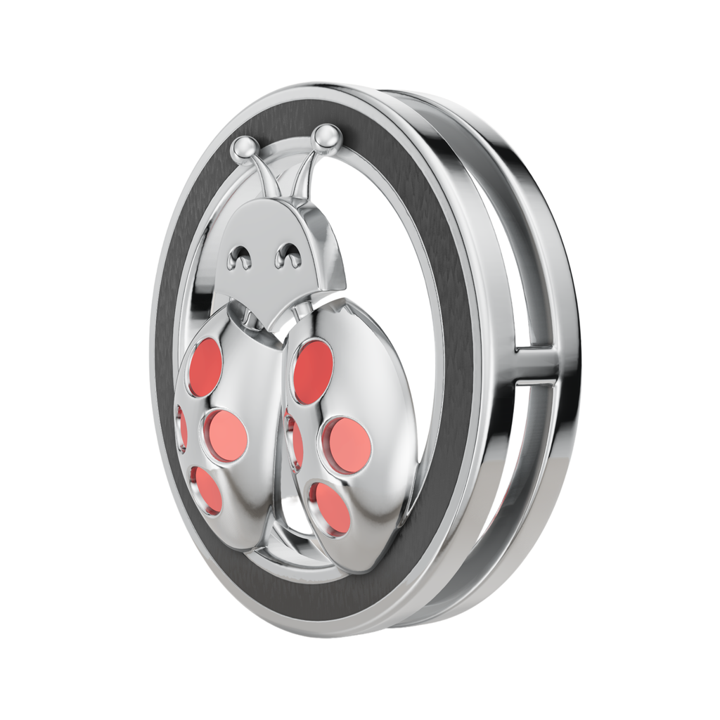 Ladybug Rakhi Pendant | 925 Silver Convertible Rakhi