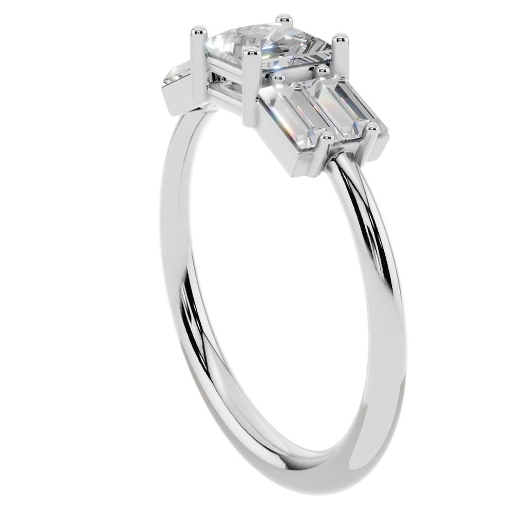 Majestic Emerald Light Ring | 925 Sterling Silver | Velmé