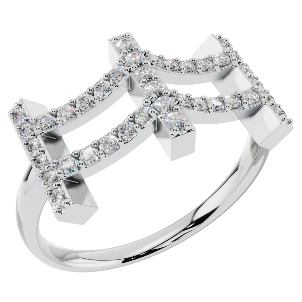 The Parallel Path 925 Silver Ring | Velmé