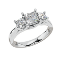 The Empress Trinity 925 Silver Ring | Velmé