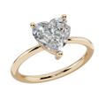 The Heart Solitaire Ring | Velmé