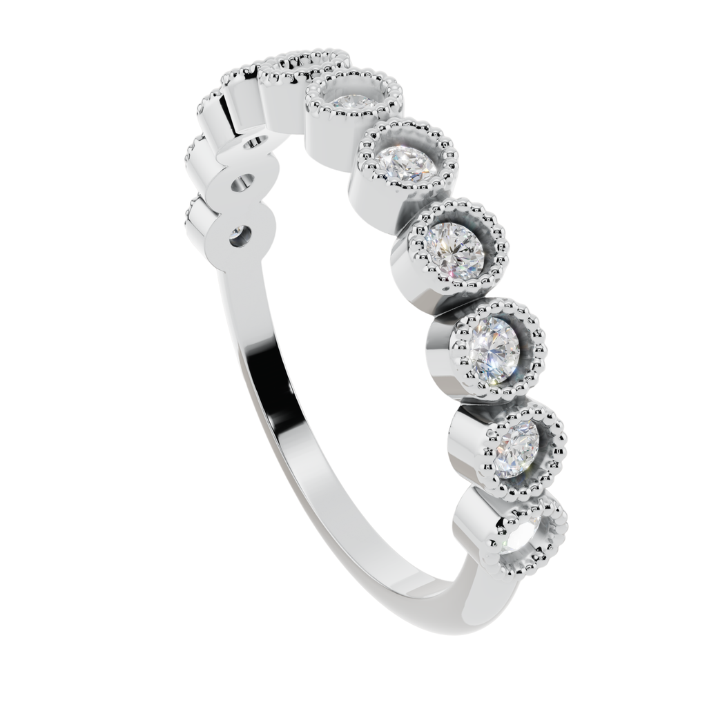 Auréa Bezel Light Ring | 925 Sterling Silver | Velmé