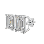 Modern Classic Emerald 925 Silver Studs | Velmé