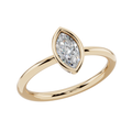 The Marquise Bezel Ring| Velmé