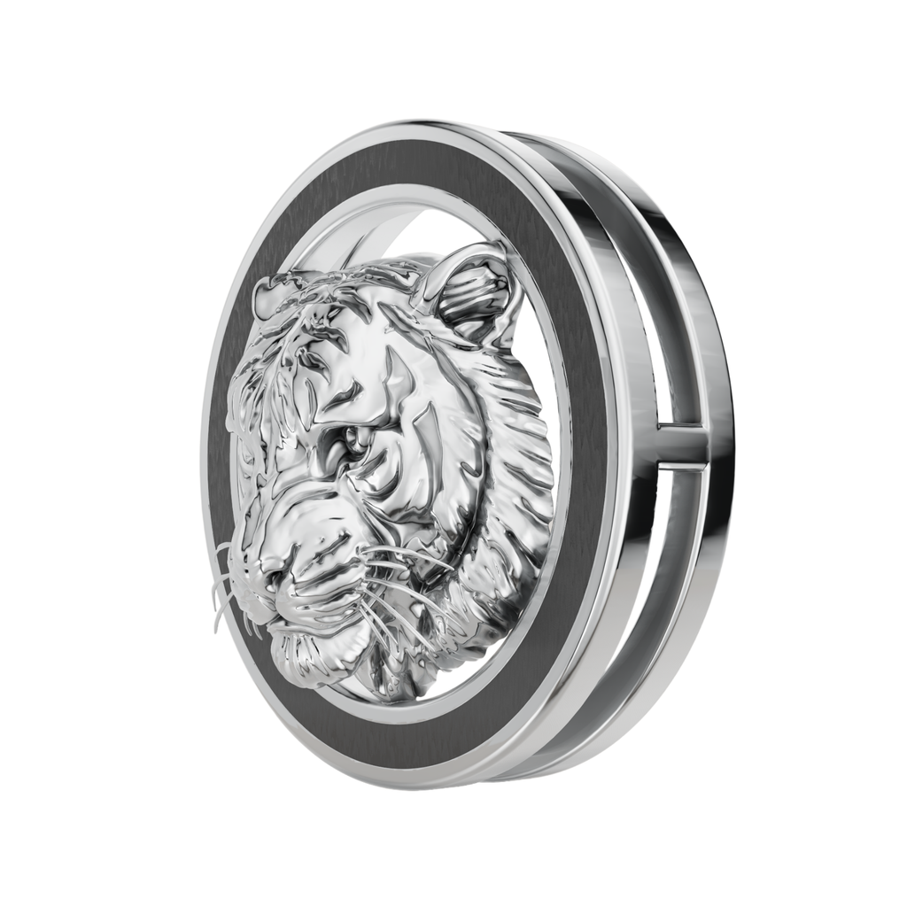 Majestic Tiger Rakhi Pendant | 925 Silver Convertible Rakhi