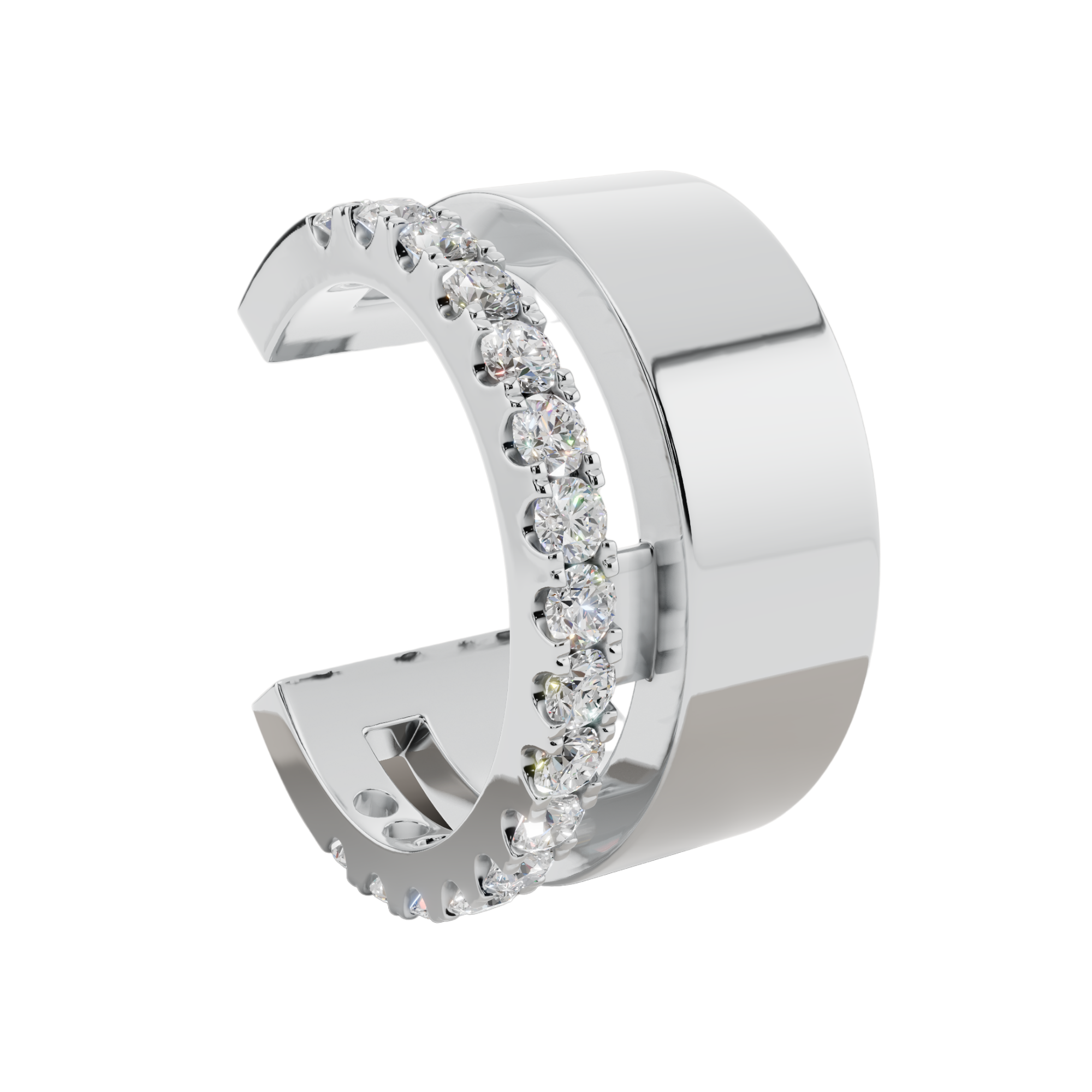 Mortex 925 Silver Earcuff | Velmé