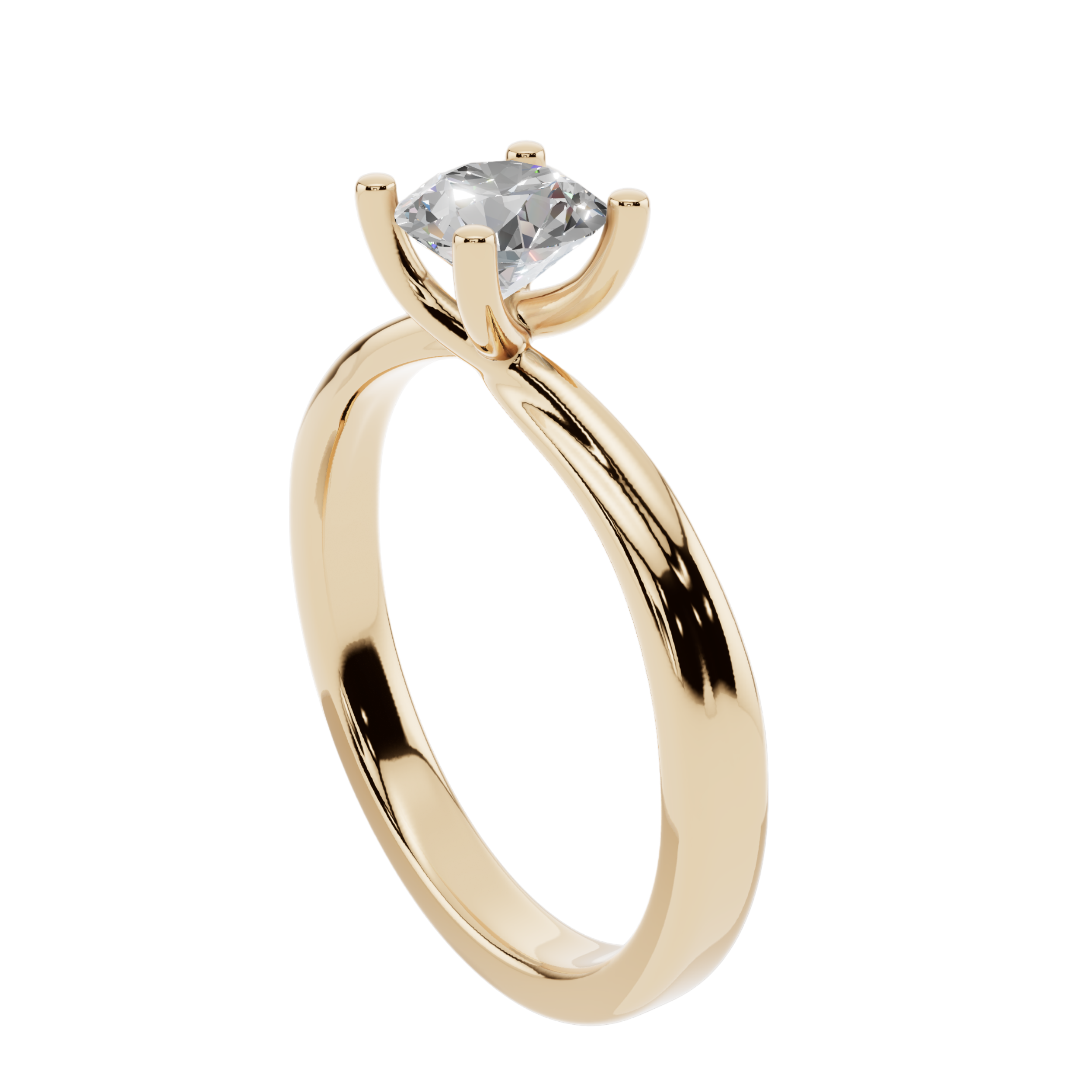 The Solitaire Silk 925 Silver Ring | Velmé