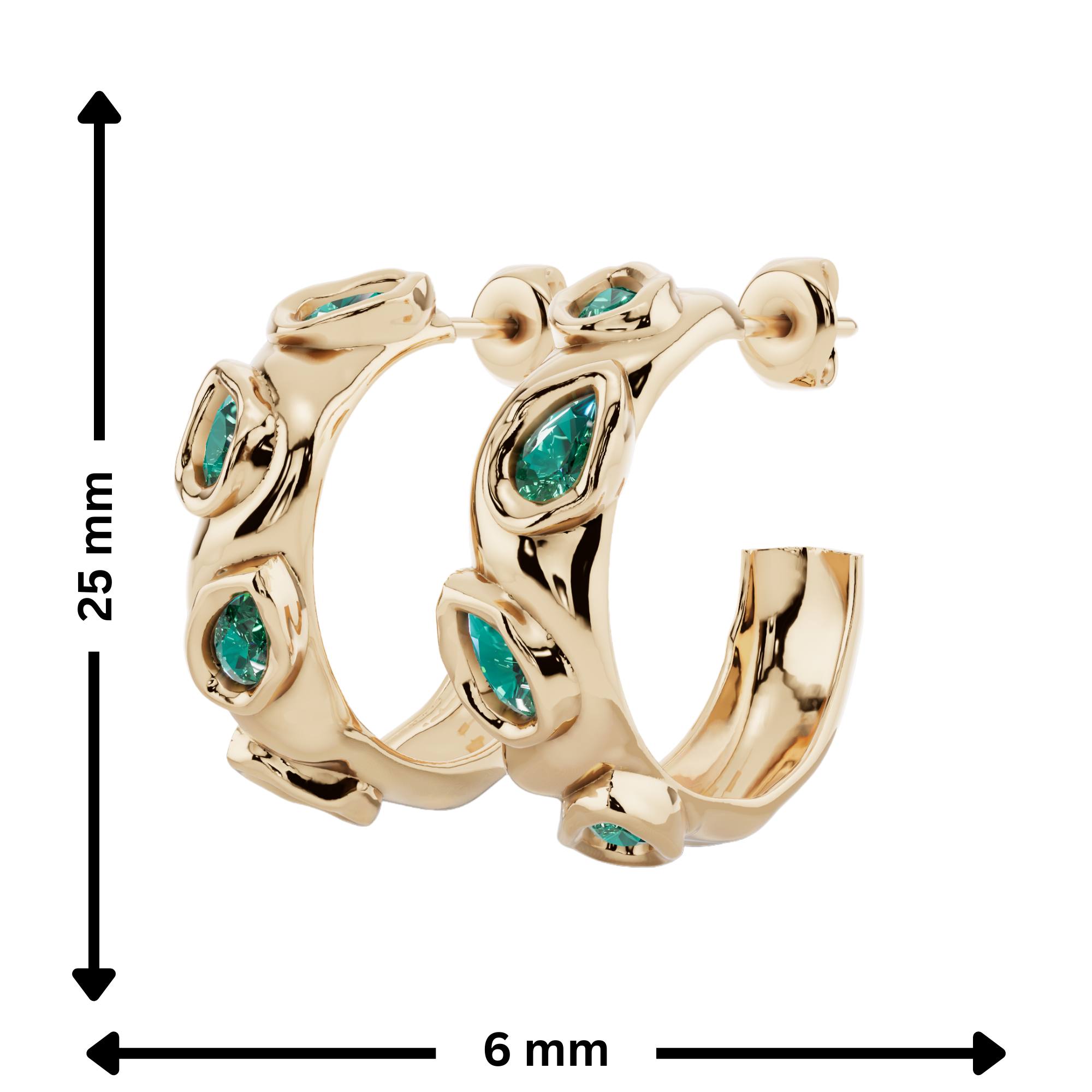 Lagoon Hoops | Fluidé