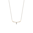 Dewdrop Grace 925 Silver Mangalsutra | Velmé