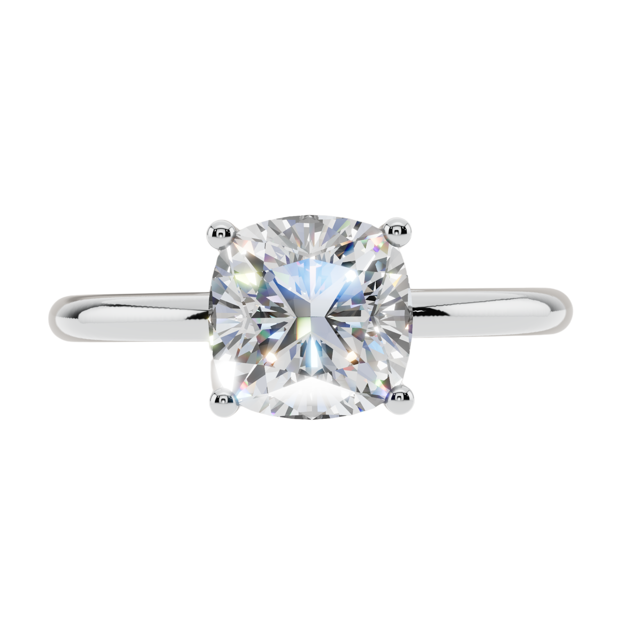 The Signature Cushion Solitaire | Velmé