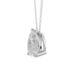 Chic Pear Solitaire 925 Silver Necklace | Velmé