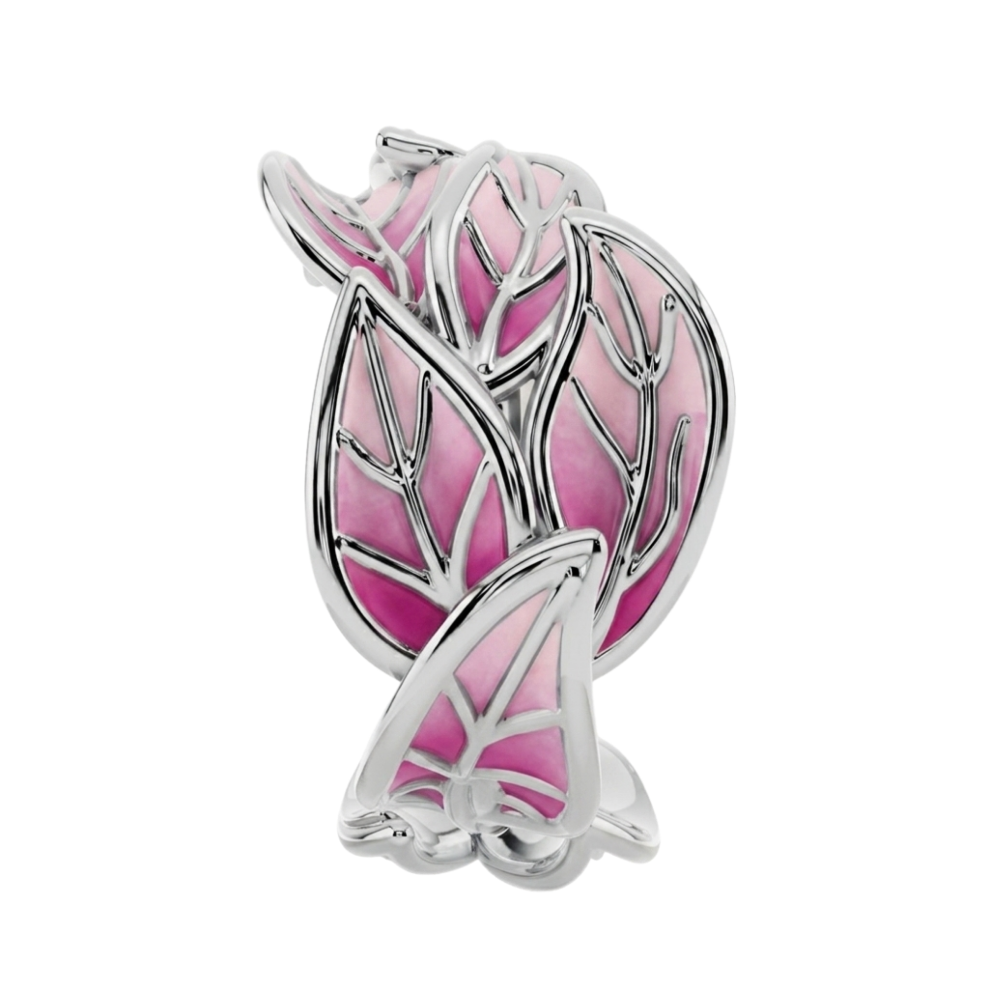 Blush Leaf Sweeps 925 Silver Earcuff | Velmé