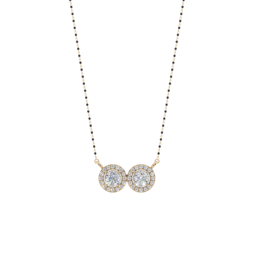 Halo Spark 925 Silver Mangalsutra | Velmé