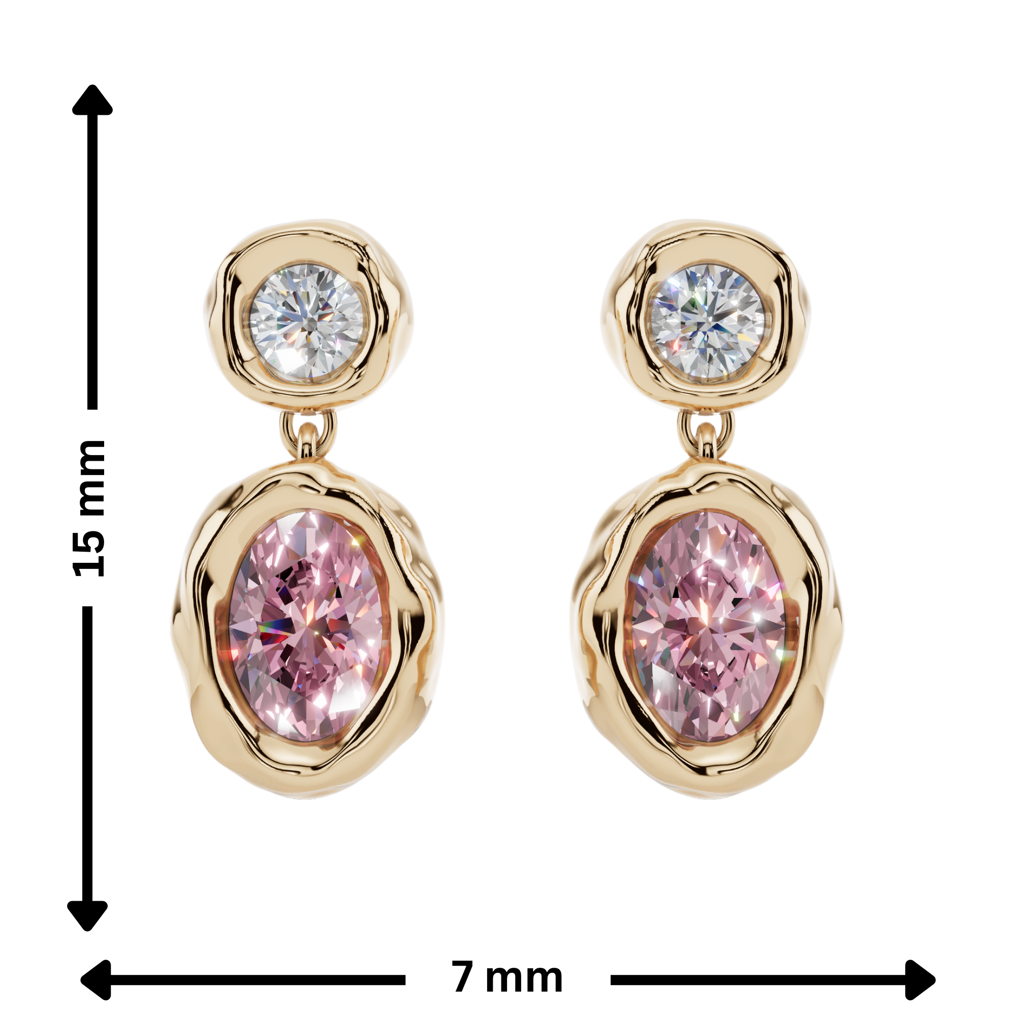 Petal Drops Earrings | Fluidé