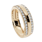 Infinity Pavé Men’s 925 Silver Ring | Velmé