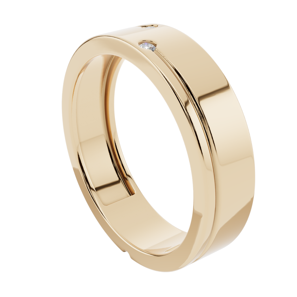 Dual Stone Men’s 925 Silver Ring | Velmé