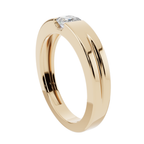 Imperial Asscher Cut Men’s 925 Silver Ring | Velmé