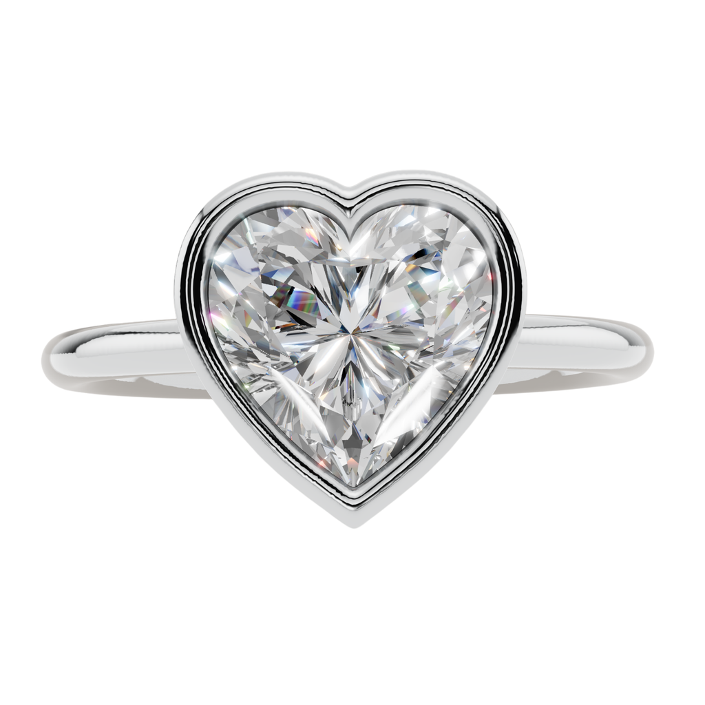 The Framed Heart Bezel Ring| Velmé
