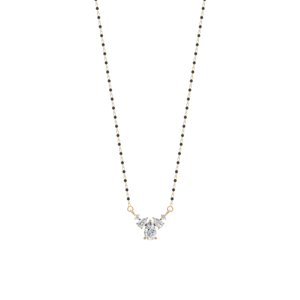 Aster Bloom 925 Silver Mangalsutra | Velmé