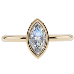 The Marquise Bezel Ring| Velmé